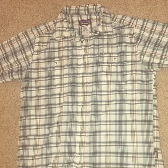 patagonia men's short sleeve shirts